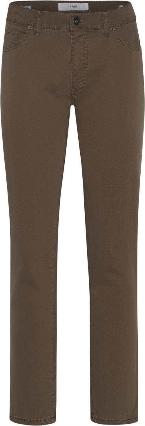 BRAX Style.Cadiz Mand 33 Khaki Chinos Str 33/32 - hos Magasin