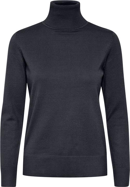 Se Saint Tropez J2046, Milasz Rollneck Pullover Kvinde Night Sky Rullekraver Classic Fit Str L - hos Magasin ved Magasin