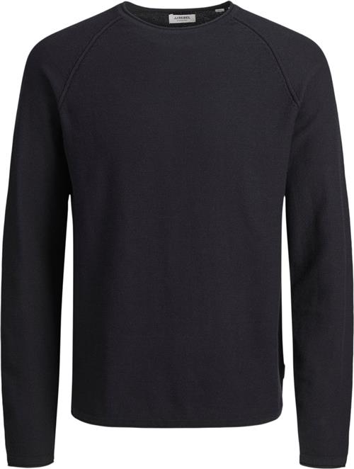 JJ-REBEL Jrebnoah Knit Crew Neck Mand Sort Sweaters Str XXL - hos Magasin