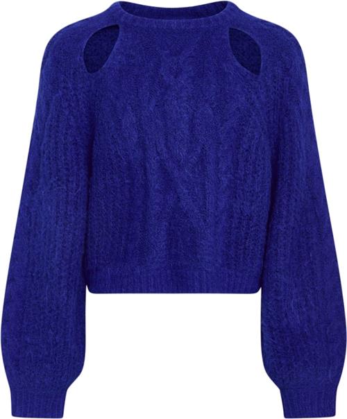 Grunt Tipperarry Knit Str XS/8Y - Blue Strik hos Magasin