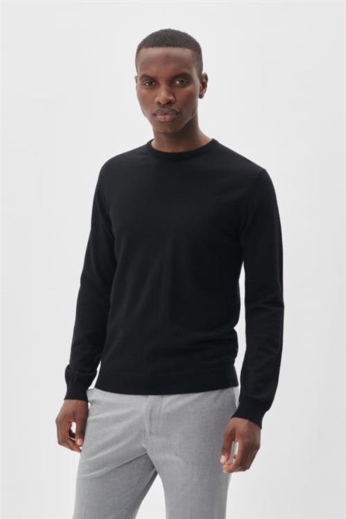 Se Matinique Margrate Mand Sort Sweaters Str S - Merino Uld hos Magasin ved Magasin