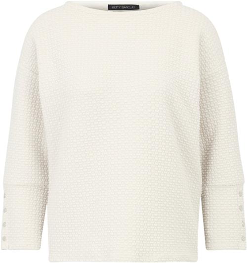 Betty Barclay Sweat Kurz 3/4 Ar Kvinde Pastel Sand Langærmede Bluser Str 46 - hos Magasin