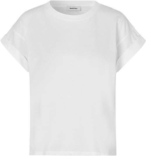 Se Modström Brazilmd Short Tshirt Kvinde Hvid Kortærmede T-shirts Str L - hos Magasin ved Magasin