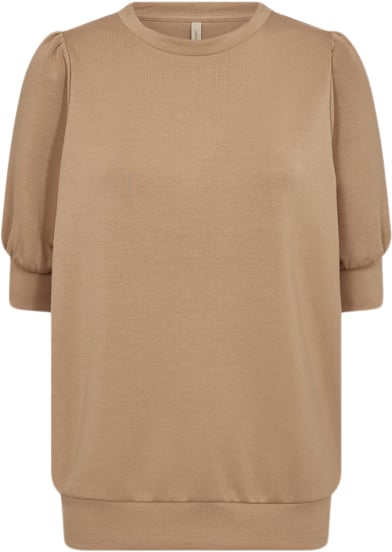 Se soyaconcept Scbanu 83 Bluse Camel Kvinde 8404 Camel Kortærmede T-shirts Str L - hos Magasin ved Magasin