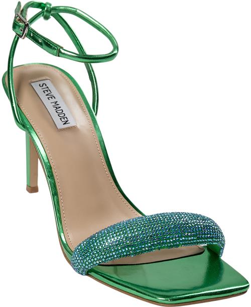 Se Steve Madden Enticer Sandal Kvinde Green/blue Højhælede Sandaler Str 41 - hos Magasin ved Magasin