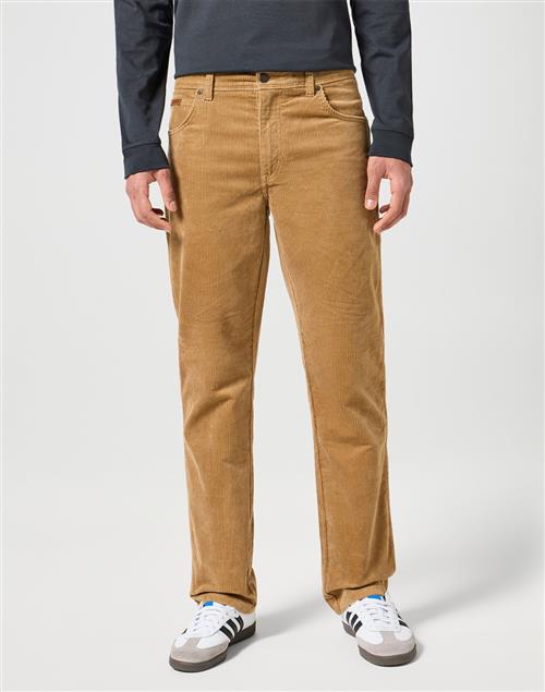 Wrangler Texas Tigers EYE Mand Brun Chinos Straight Fit Str 30/32 - hos Magasin