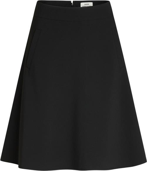 Mads Nørgaard - Copenhagen Recycled Sportina Stelly Skirt FAV Kvinde Sort Korte Nederdele Str 40 - hos Magasin