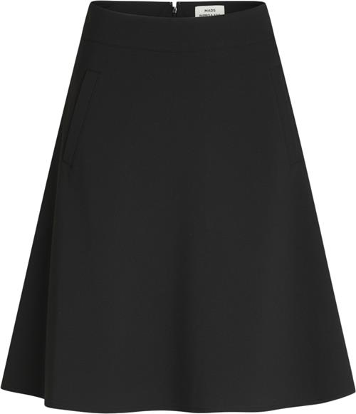 Mads Nørgaard - Copenhagen Recycled Sportina Stelly Skirt FAV Kvinde Sort Korte Nederdele Str 42 - hos Magasin