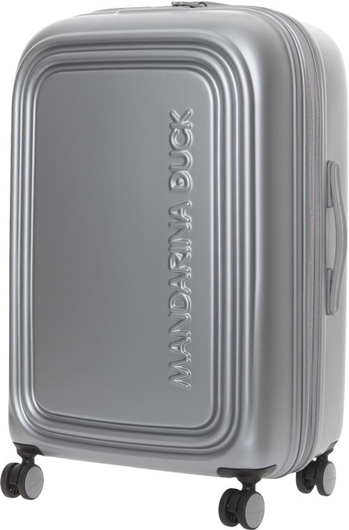 Mandarina Duck Logoduck + Trolley Medium EXP / Silver 45x69x32 - Kufferter hos Magasin