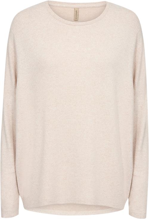 soyaconcept Scbiara 1 Kvinde 91620 Cream Melange Sweaters Str S - hos Magasin