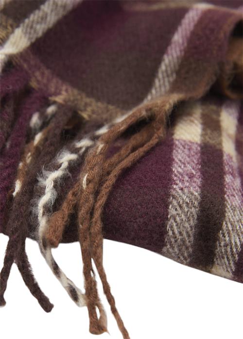 Se MANGO Fringed Check Scarf U - Andet hos Magasin ved Magasin