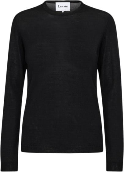 Levete room Lrismaila 2 Kvinde L999 - Black Sweaters Str S - hos Magasin