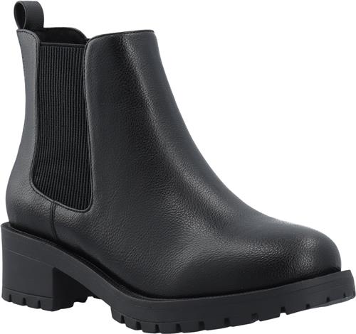 Bianco Biapearl Chelsea Boot Faux Leather Kvinde Black Chelsea Boots Str 41 - hos Magasin