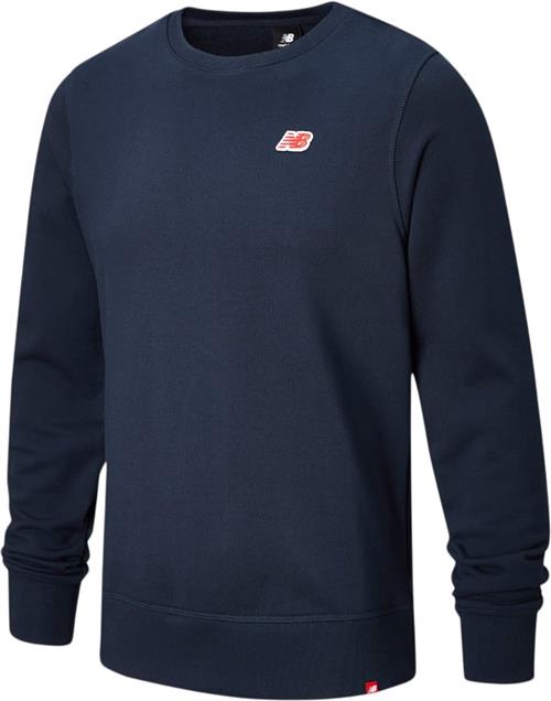 Se New Balance Small Logo Crewneck Sweatshirt Kvinde Eclipse Sweatshirts Str XXL - Bomuld hos Magasin ved Magasin