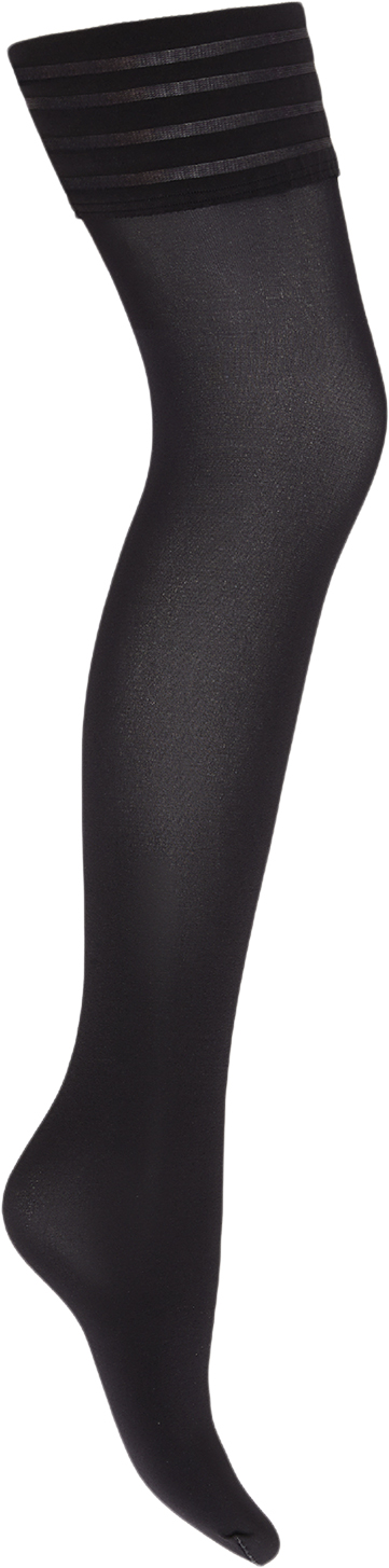 Wolford Velvet de Luxe 50 Stayup Selvsiddende Strømper Str XS - hos Magasin