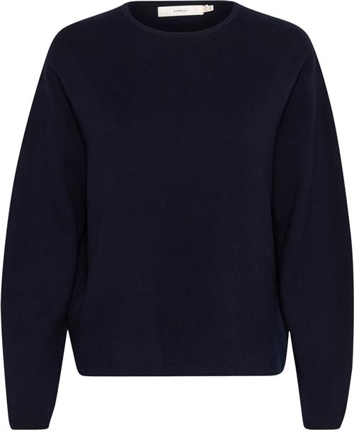 Se InWear Kayllaiw Pullover Kvinde Marine Blue Sweaters Str L - hos Magasin ved Magasin