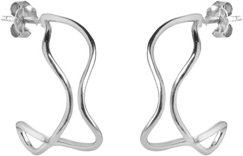 Se ENAMEL Copenhagen Hoops, Erin 19 mm - Creoler hos Magasin ved Magasin