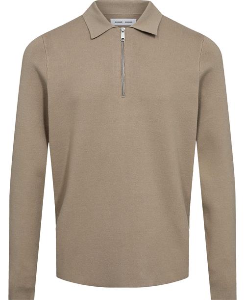 Se Samsøe Samsøe Guna Half zip 10490 Mand Pure Cashmere Sweaters Str XL - Viskose hos Magasin ved Magasin