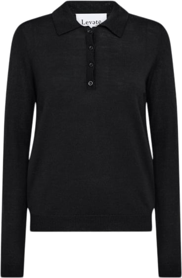 Levete room Lrismaila 1 Kvinde L999 - Black Sweaters Str S - hos Magasin