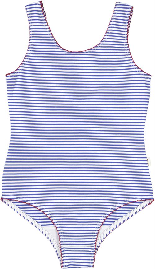 MarMar Copenhagen Swallisa Str 6-7Y|116/122 - Swim Stripe Badedragter hos Magasin