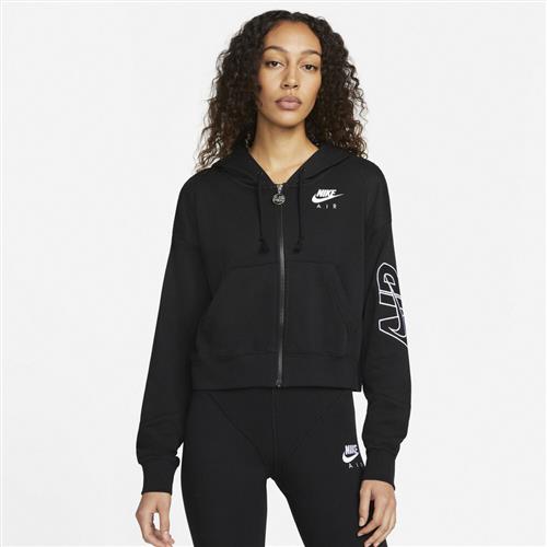 Nike Air Oversized Fleece Haettetroje L - Hættetrøjer & Sweatshirts hos Magasin