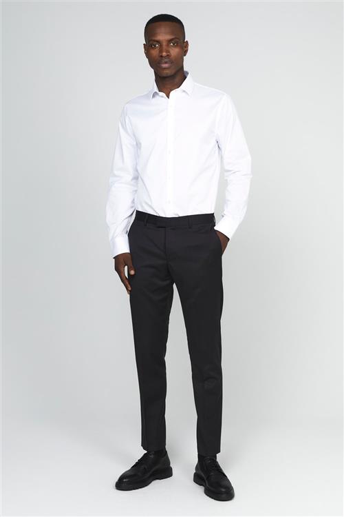 Se Matinique Las Mand Sort Habitbukser Slim Fit Str 58 - hos Magasin ved Magasin