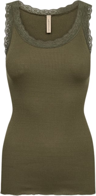 soyaconcept Scsarona 1 Kvinde 7750 Olive Toppe Str XL - Silke hos Magasin