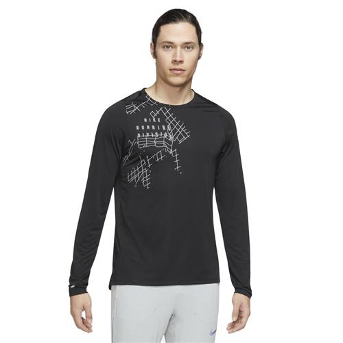 Se Nike Dri Fit Run Division Rise 365 Flash Lobetroje S - Sweatshirts hos Magasin ved Magasin