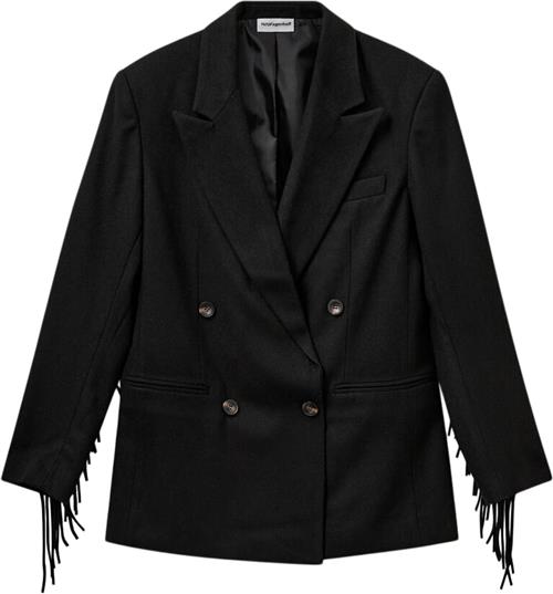 H2OFAGERHOLT Hendrix Blazer Kvinde Black Overgangsjakker Str M - Uld hos Magasin