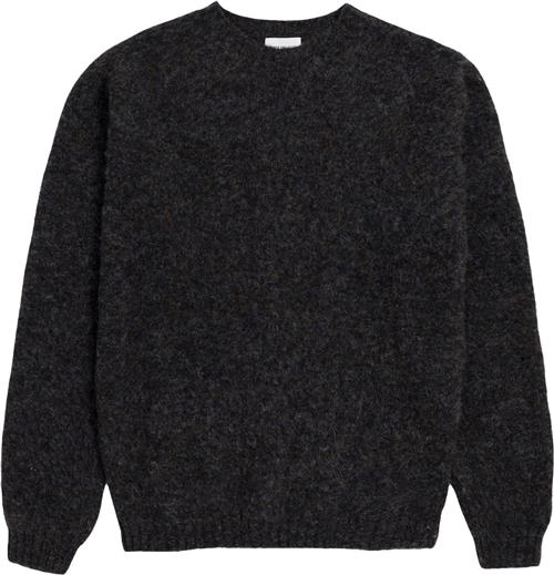 Se Norse Projects Birnir Brushed Lambswool Mand Grå Sweaters Str XL - hos Magasin ved Magasin