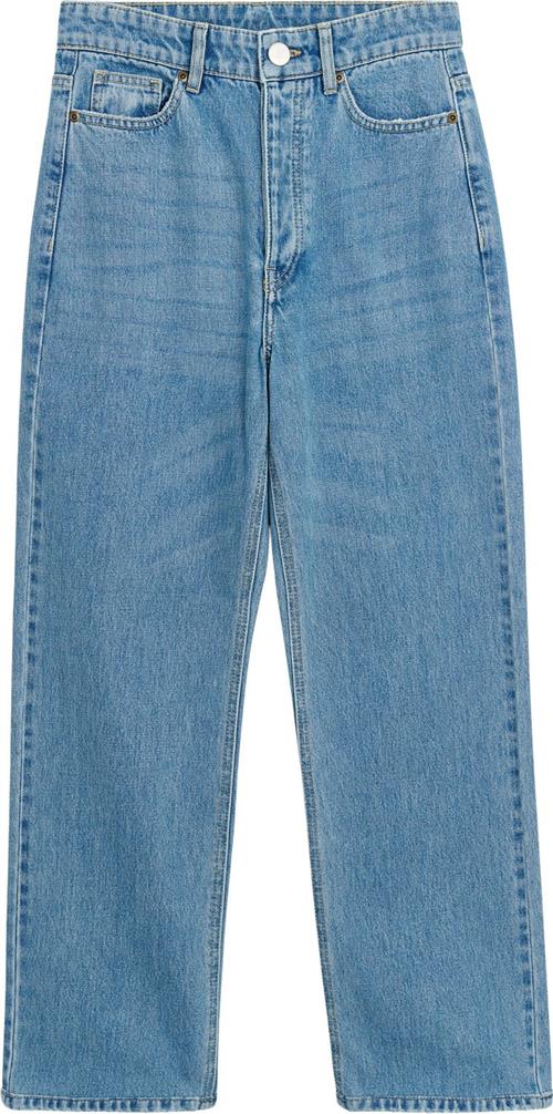 Se By Malene Birger Milium Kvinde Denim Blue Boyfriend Jeans Str 33 - Bomuld hos Magasin ved Magasin