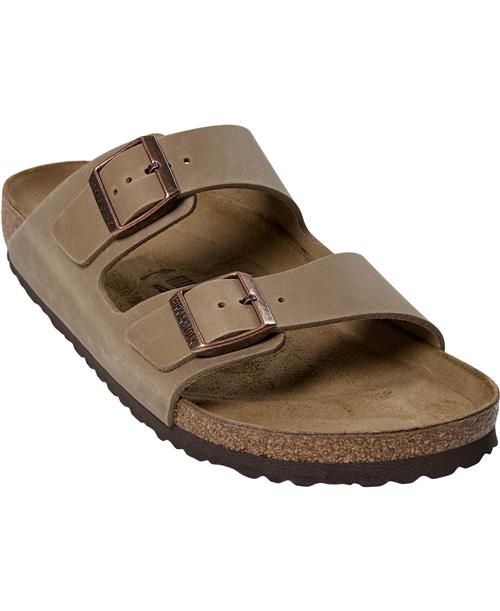 Birkenstock Arizona Leoi Tabacco Brown Mand Brown Sandaler Str 45 - hos Magasin