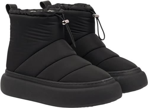 Lovelies Nimis Nylon Boots W/shearling Kvinde Black Vinterstøvler Str 40 Nylon - hos Magasin