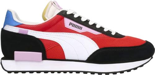 Se Puma Future Rider Dare to Play Mand Flame Scarlet-puma White-puma Sneakers Str 40 - hos Magasin ved Magasin