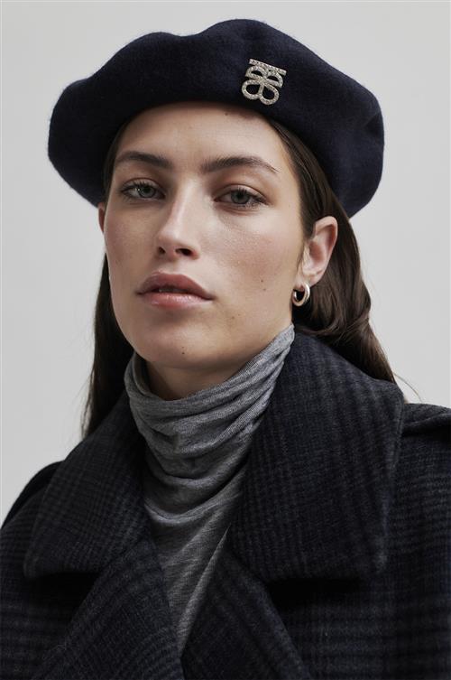 Second Female Pari Baret One Size - Baretter Uld hos Magasin