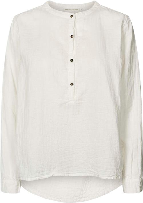 Se Rabens Saloner Cotton Double top Antoinette Kvinde White Toppe Str S - hos Magasin ved Magasin