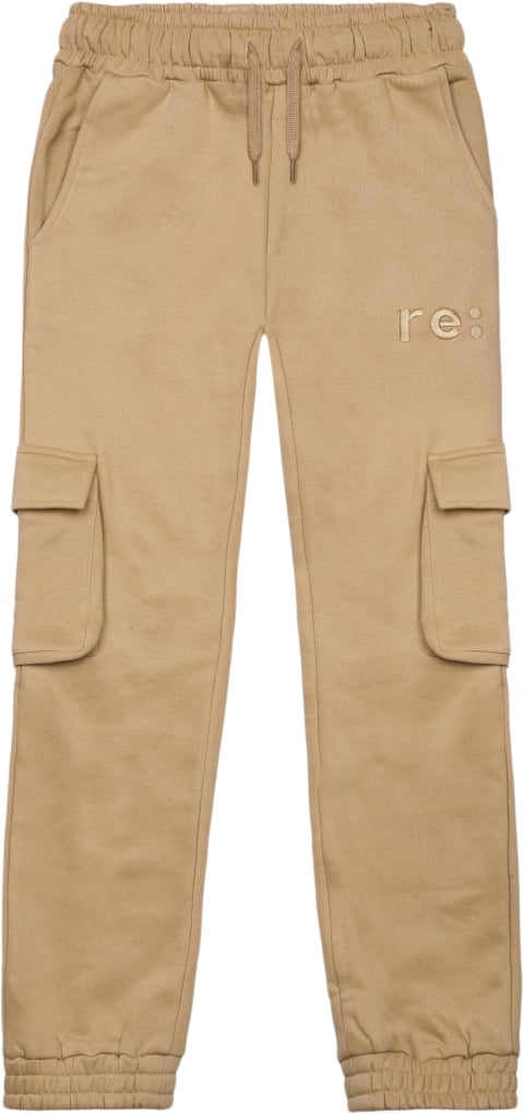 The New Tnre:Charge Cargo Sweatpants Str 98-104 cm/3-4 år - Cornstalk Bukser Bomuld hos Magasin