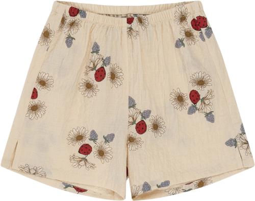 Konges Sløjd Vida Slit Shorts Gots Str 7-8Y - Ladybug Shorts & Bloomers Bomuld hos Magasin