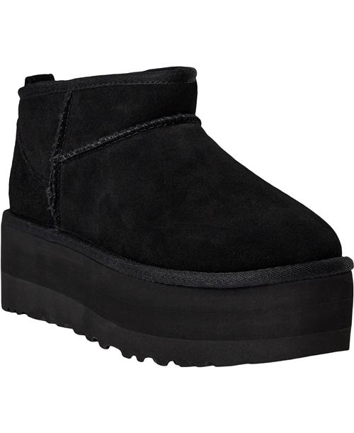 Se UGG W Cl Ultra Miniplatf Kvinde Black Vinterstøvler Str 43 - hos Magasin ved Magasin