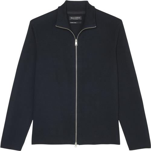 Marc O’Polo Zipped Trainer Jacket, Milano Mand Dark Navy Sweatshirts Str L - hos Magasin