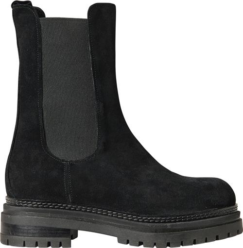 A pair Giovi08 Kvinde Black Chelsea Boots Str 39 - hos Magasin