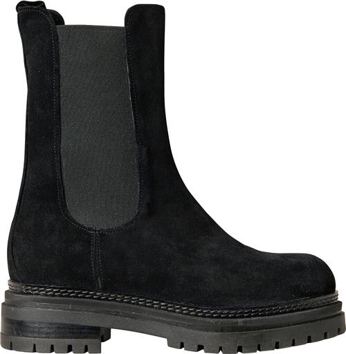 A pair Giovi08 Kvinde Black Chelsea Boots Str 37 - hos Magasin