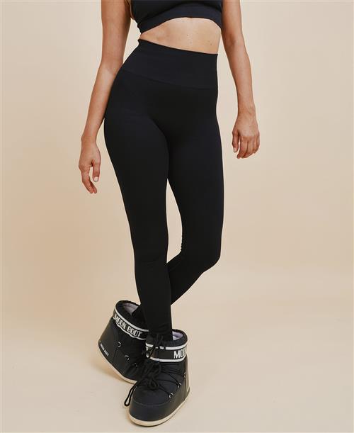 Cartel Copenhagen Form Seamless Leggings Nero Kvinde Sort Leggings Str XS/S - hos Magasin