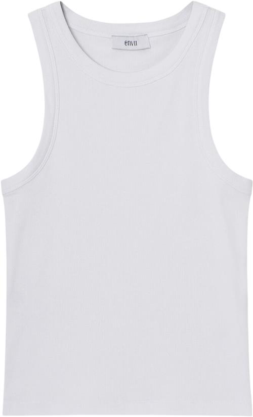 Envii Enally Racer TOP 5314 Kvinde White Tanktoppe Str S - hos Magasin