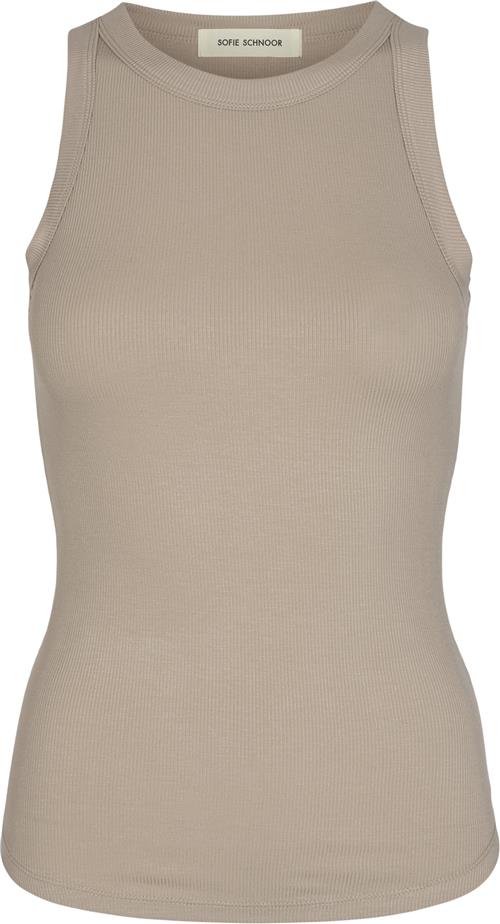 Se Sofie Schnoor Swjullie Kvinde Beige Tanktoppe Str M - hos Magasin ved Magasin