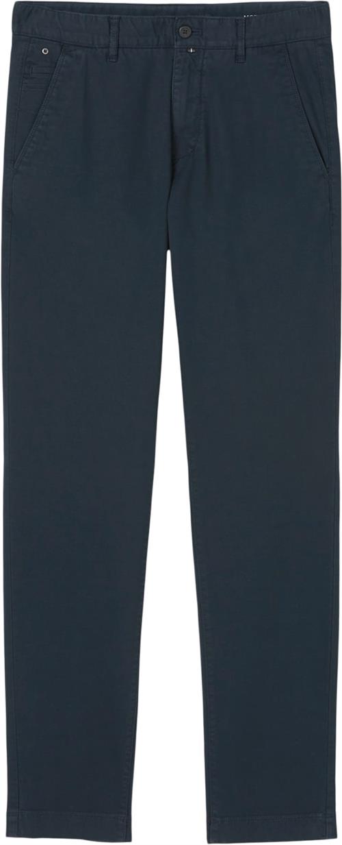 Marc O’Polo Stig Tapered fit, Tapered leg, Regu Kvinde Total Eclipse Bukser Med Lige Ben Str 32 32 - hos Magasin