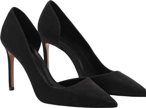 Se MANGO Asymmetrical Heeled Shoes Kvinde Black Pumps & Stiletter Str 42 - hos Magasin ved Magasin