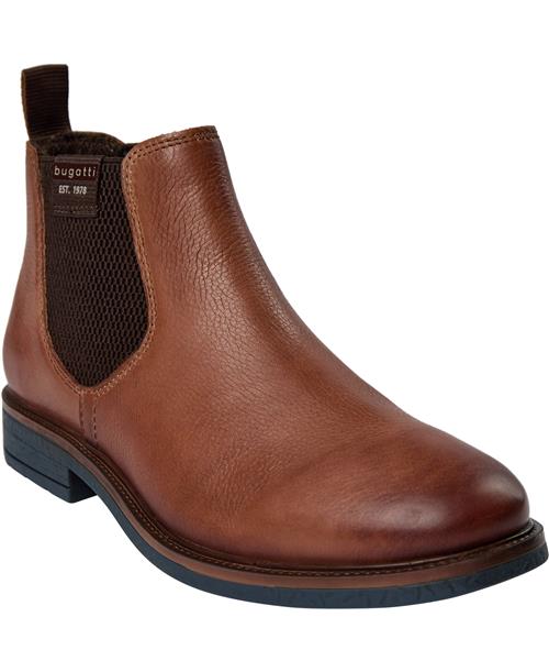 Bugatti Ladano Mand Cognac Chelsea Boots Str 40 - hos Magasin