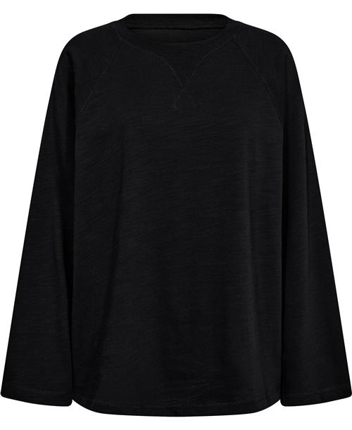 Se Moshi Moshi Mind Earth Sweat Kvinde Black Sweatshirts Str S - hos Magasin ved Magasin