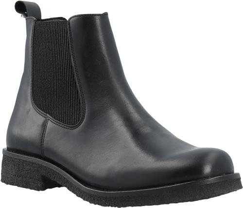 Se Cashott Casfreja Chelsea Boot Pull Up Leather Kvinde Black Chelsea Boots Str 40 - hos Magasin ved Magasin